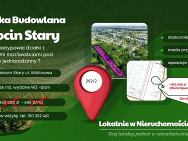 Działka budowlana Sękocin Stary
