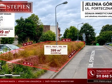 Działka inwestycyjna Jelenia Góra