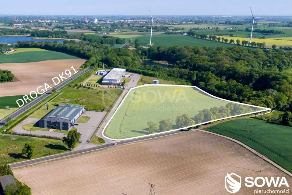 Działka przemysłowa Głuchowo