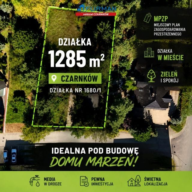 Działka budowlana Czarnków