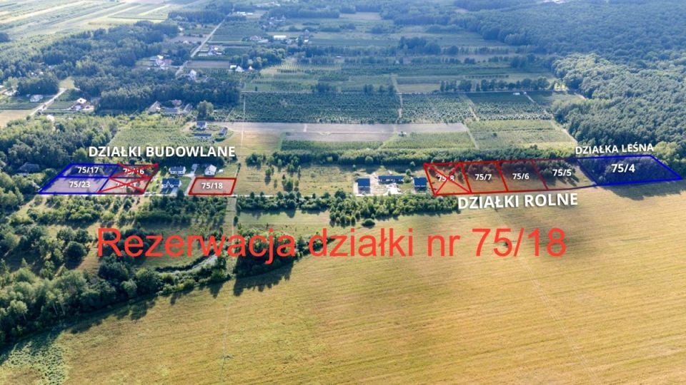 Działka budowlana Kocerany