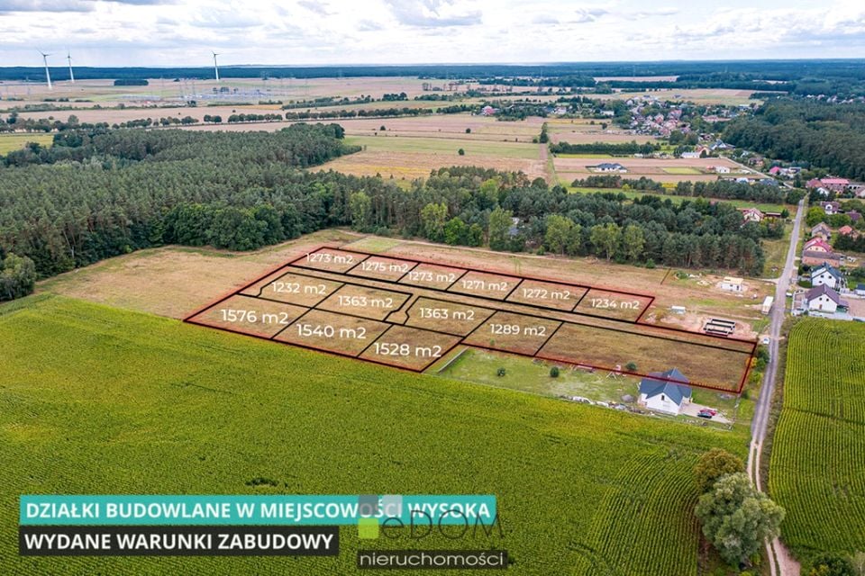 Działka budowlana Wysoka