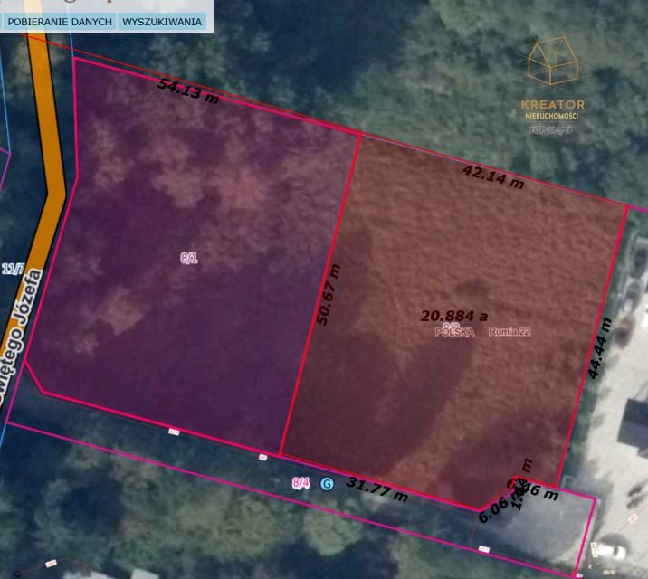 Działka budowlana Rumia