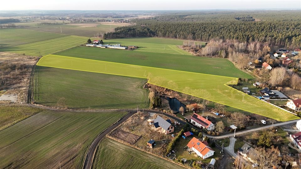 Działka inwestycyjna Głuchowice