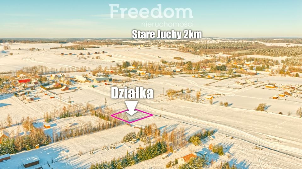 Działka budowlana Liski
