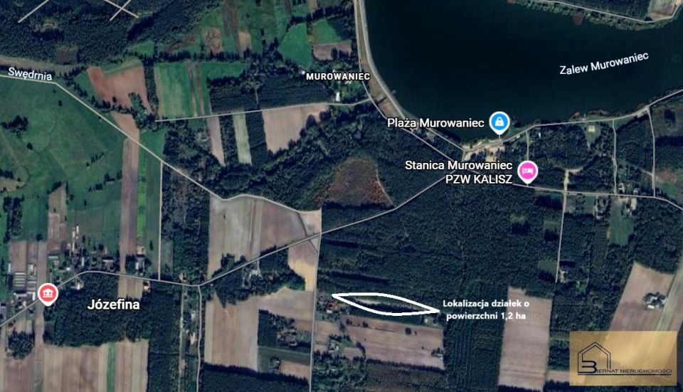 Działka budowlana Koźminek