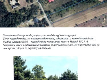 Działka rolna Góry Małe