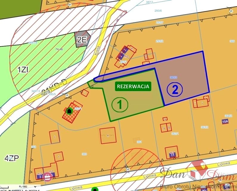 Działka budowlana, ul. Kręta
