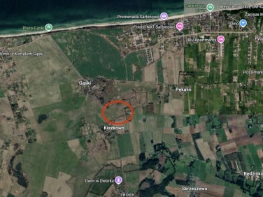 Działka rekreacyjna Gąski