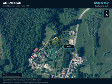 Ogrodzona działka Wierzchowo