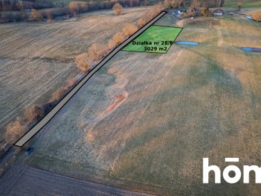Działka nad jeziorem