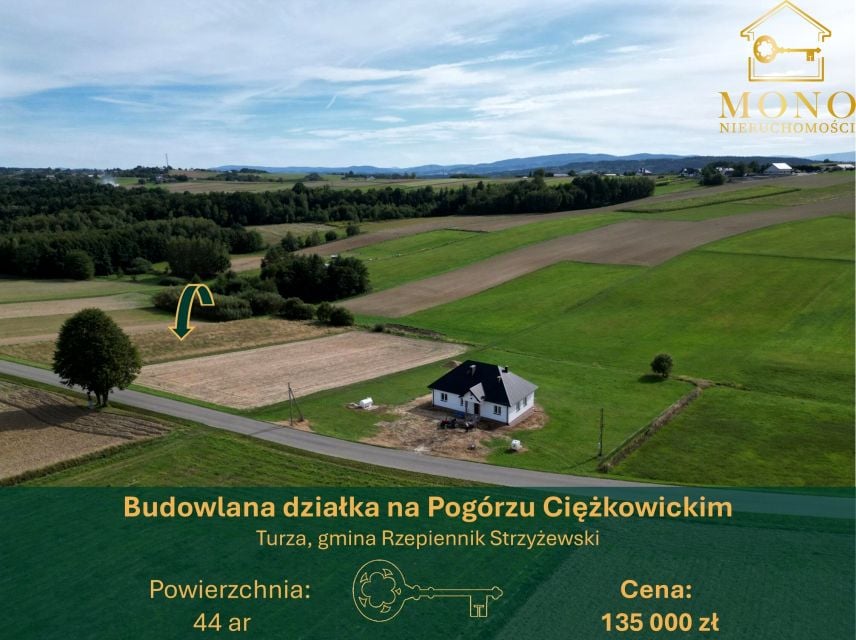 Działka budowlana Turza
