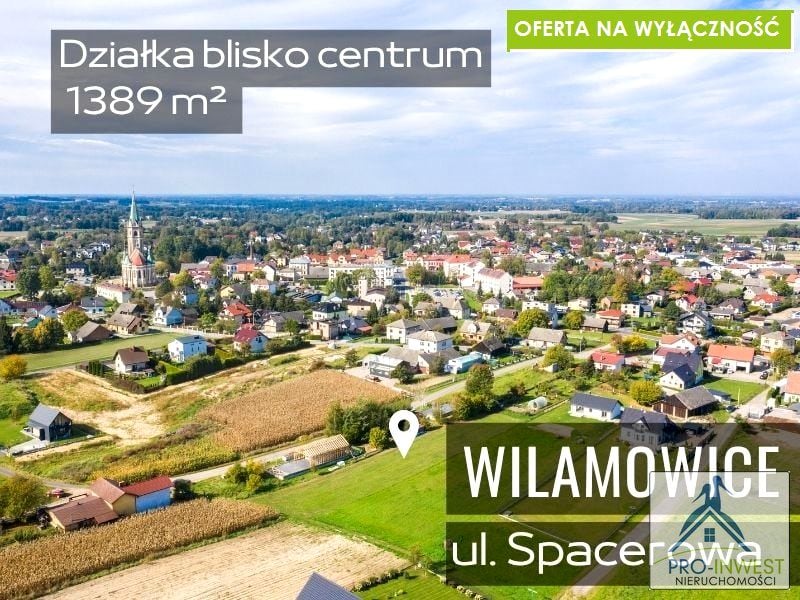 Działka budowlana Wilamowice