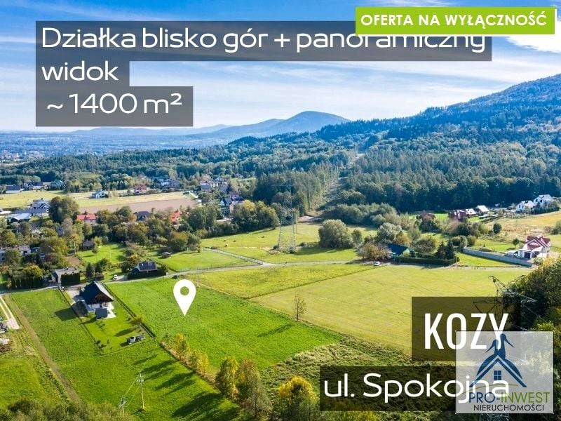 Działka budowlana Kozy