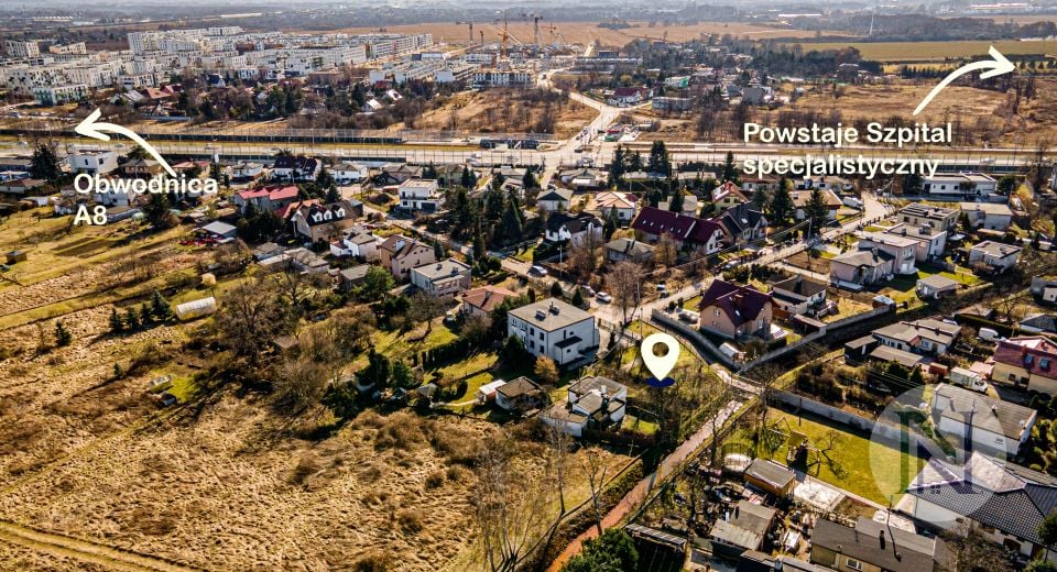 Sprzedam działkę Wrocław - 1 025 m²