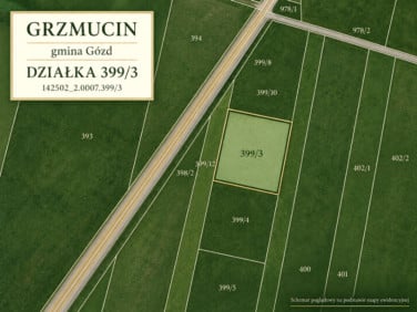 Działka budowlana Grzmucin