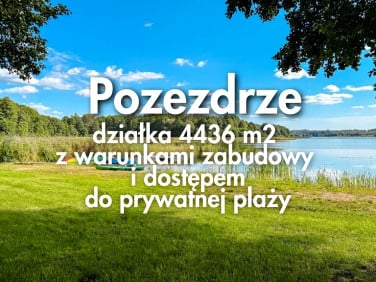 Działka budowlana Pozezdrze
