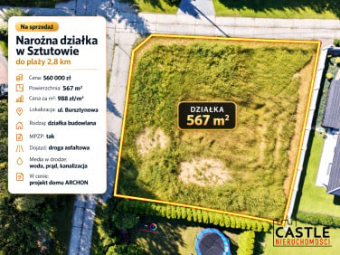 Działka Sztutowo