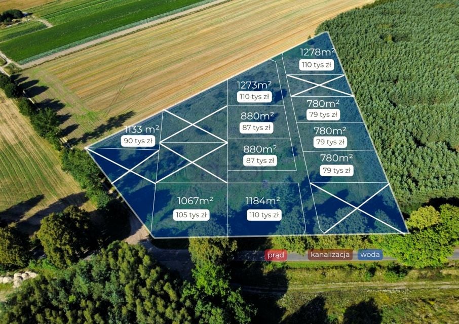 Działka budowlana Siemyśl