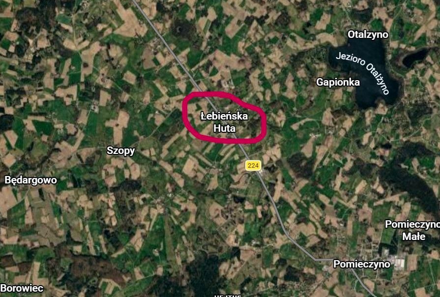 Działka budowlana Łebieńska Huta