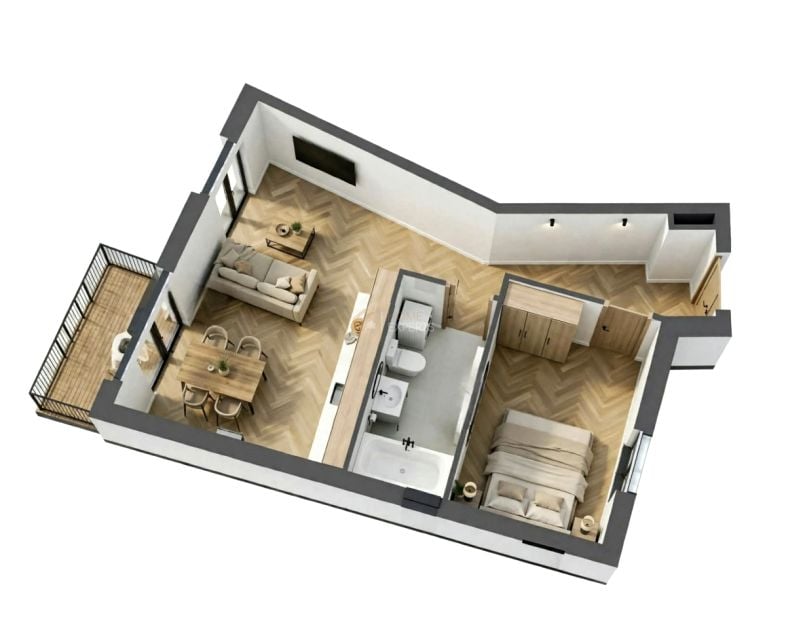 Sprzedam Mieszkanie Gdynia - 38,87 m²