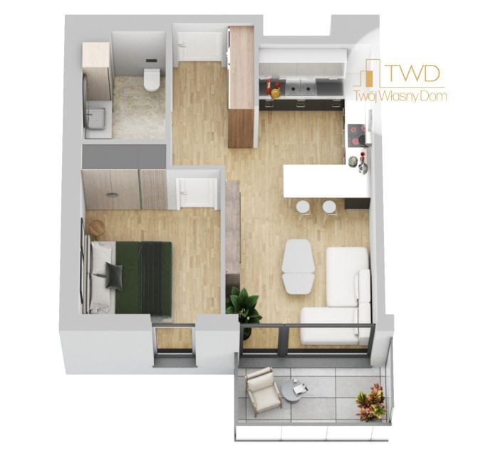 Sprzedam Mieszkanie Sosnowiec - 41 m²