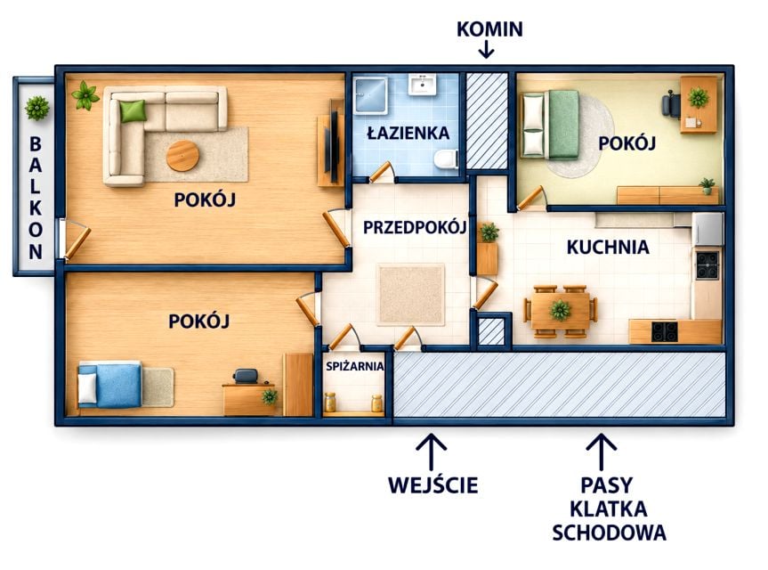 Sprzedam Mieszkanie Bielsko-Biała - 51,50 m²