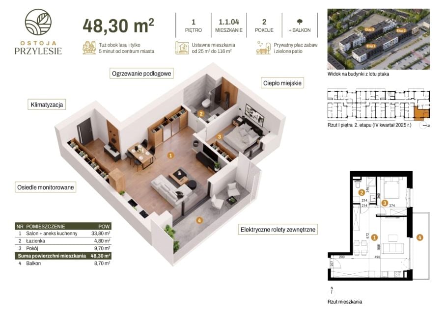 Sprzedam Mieszkanie Leszno - 48,30 m²