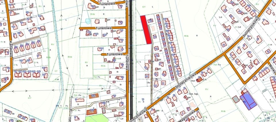 Sprzedam działkę Katowice - 1 321 m²
