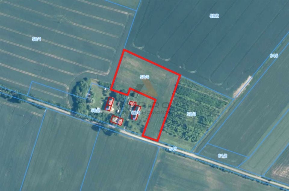 Działka rolna Kłoda
