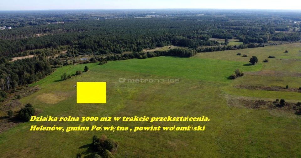 Działka rolna Helenów