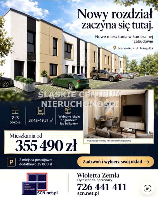 Sprzedam Mieszkanie Sosnowiec - 49,51 m²
