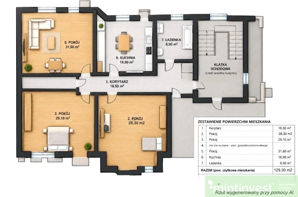 Sprzedam Mieszkanie Szczecin - 130,11 m²