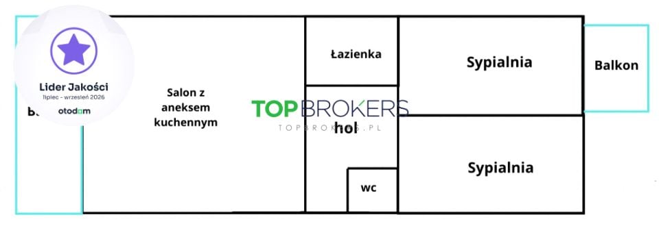 Sprzedam Mieszkanie Warszawa - 60 m²