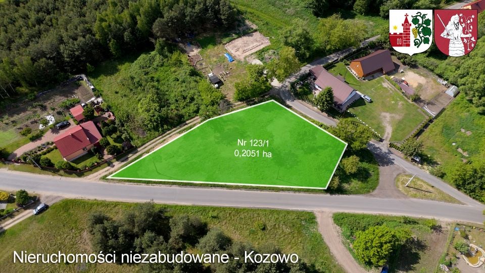 Działka budowlana Kozowo