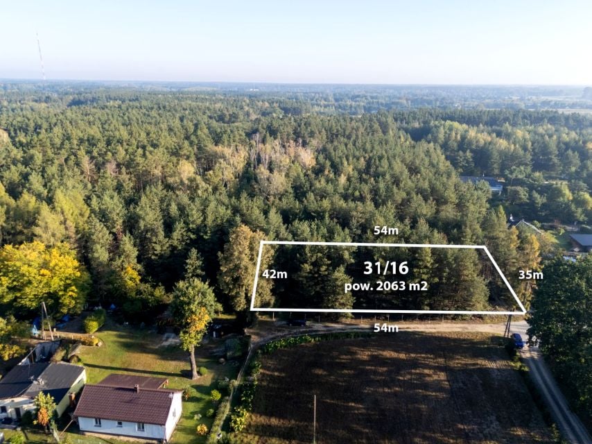 Sprzedam działkę Piaseczno - 2 063 m²