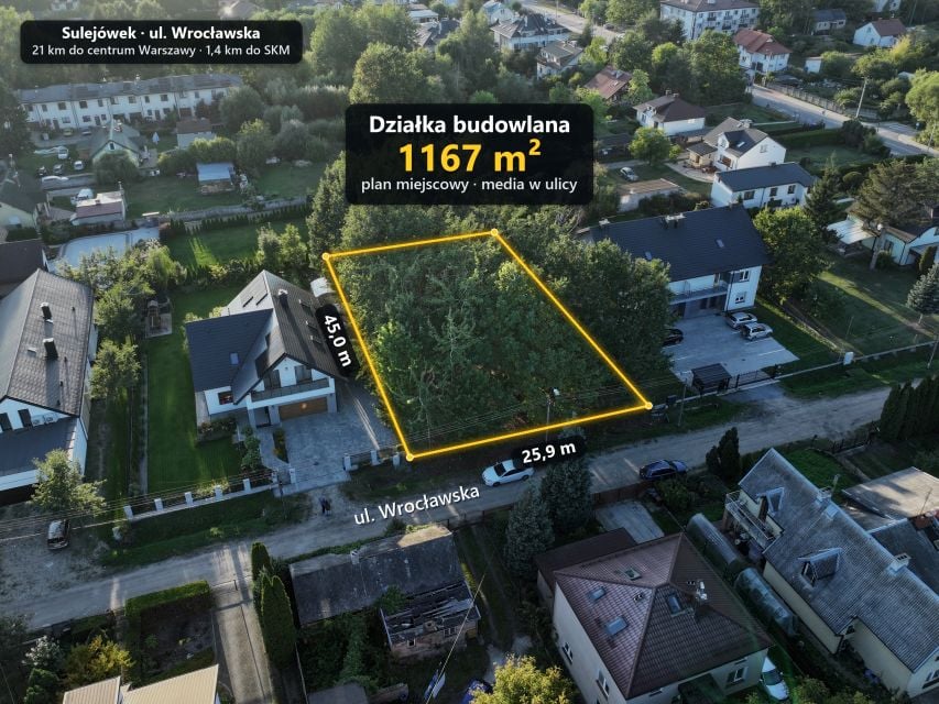 Działka budowlana Sulejówek