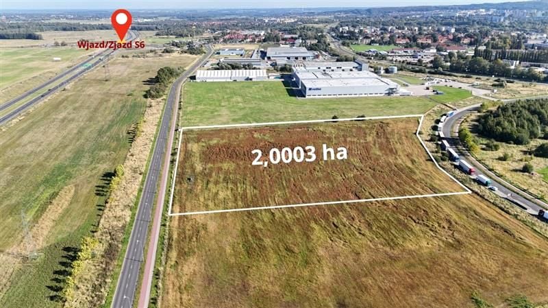 Sprzedam działkę Koszalin - 20 003 m²