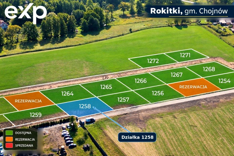Działka budowlana Rokitki