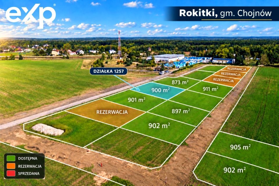 Działka budowlana Rokitki