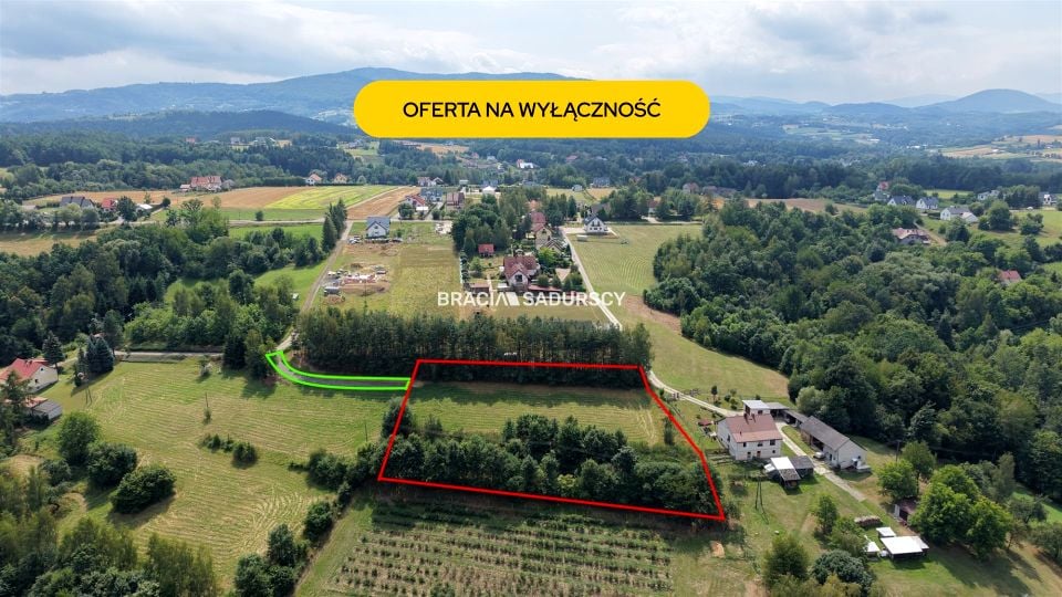 Działka Łąkta Górna