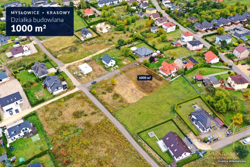 Sprzedam działkę Mysłowice - 1 000 m²