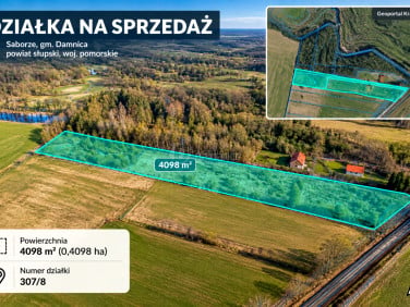 Działka budowlana Sąborze