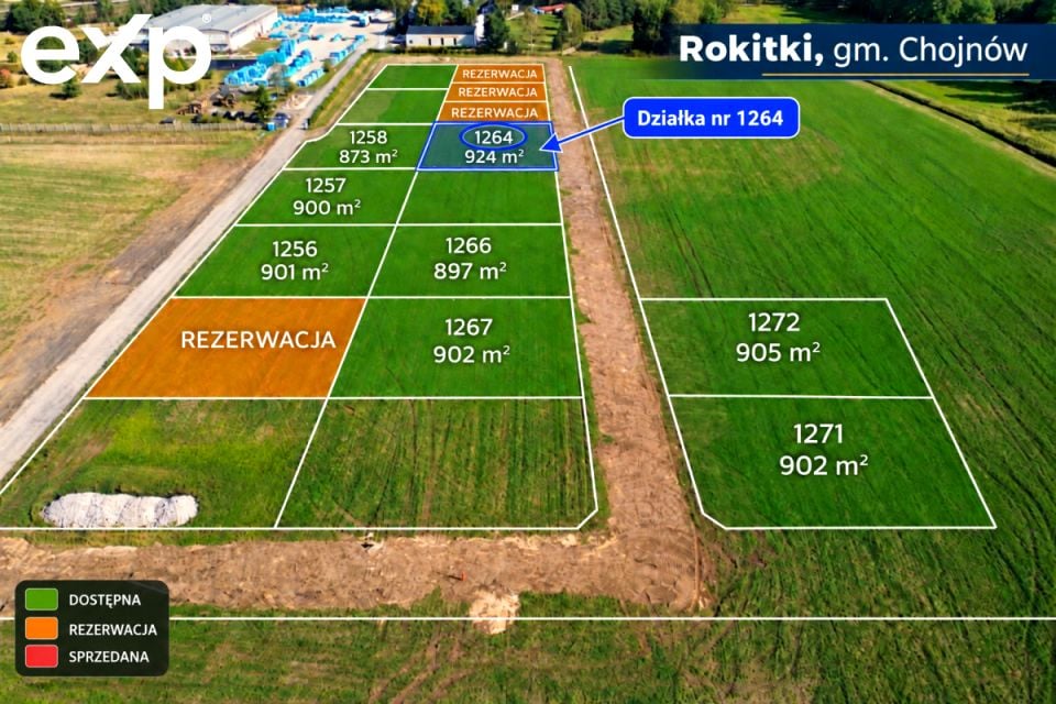 Działka budowlana Chocianów