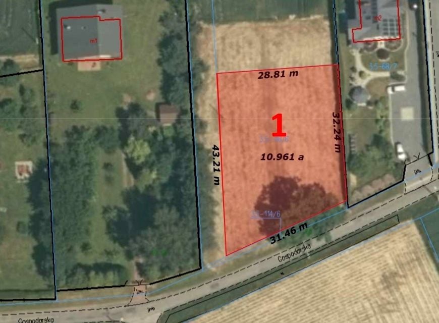 Sprzedam działkę Jastrzębie-Zdrój - 1 095 m²