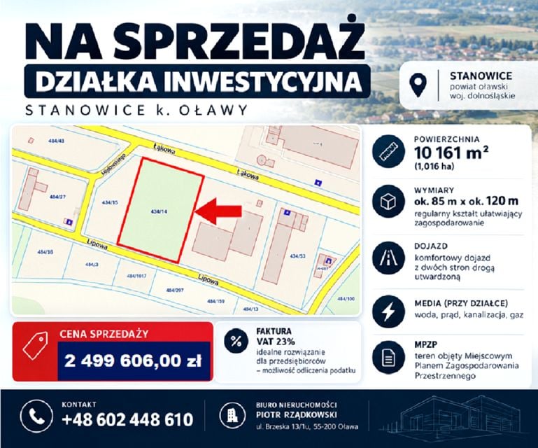 Działka Oława