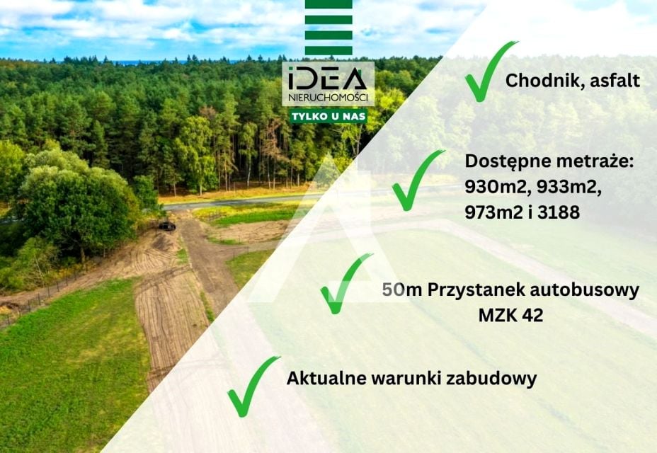 Działka budowlana Kruszyn Krajeński