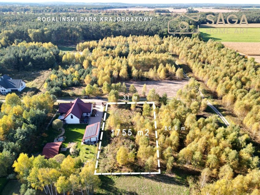 Działka budowlana Rogalin
