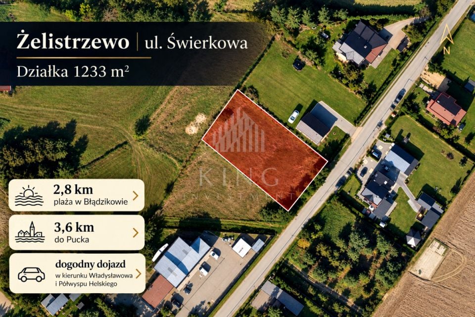 Działka budowlana Żelistrzewo