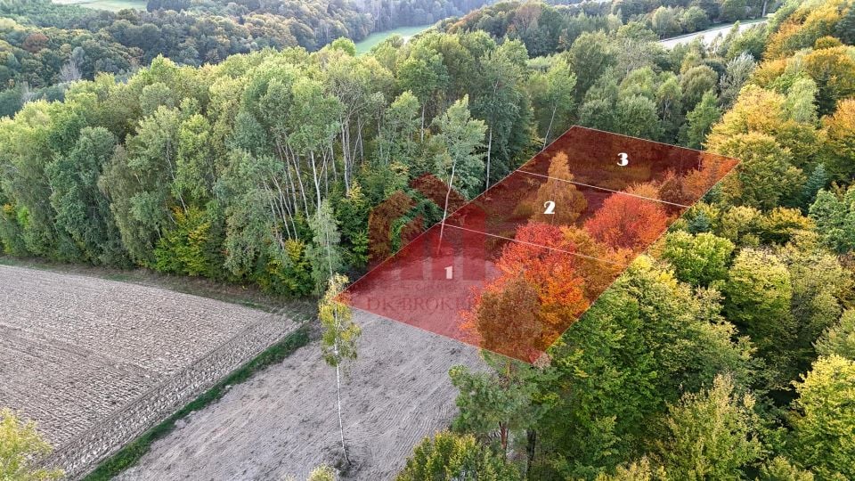 Działka budowlana Zagórze